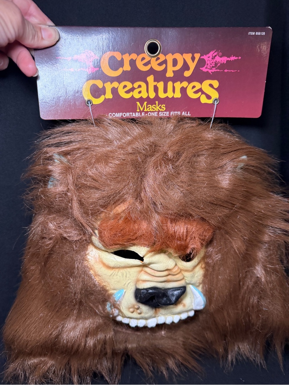 New Vintage Halloween Wolf Mask
